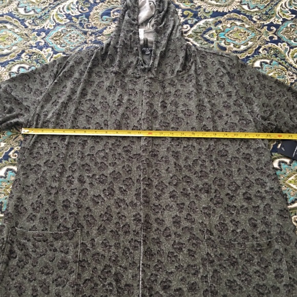 LUCKY BRAND Hooded Cardigan (Size: L) NWT - Picture 13 of 16